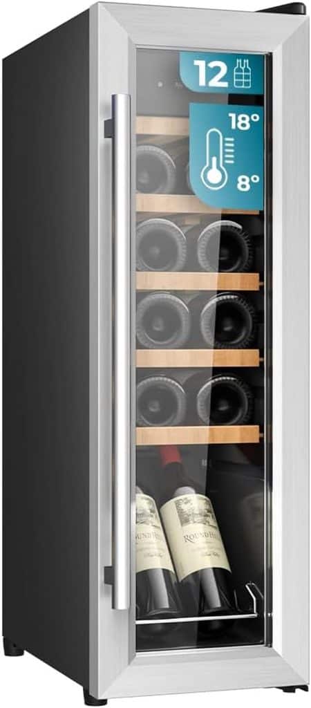 Test de la cave à vin Bolero GrandSommelier 1250 de Cecotec