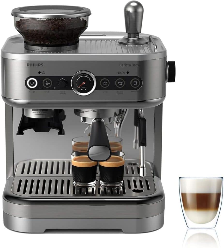 Test de la Philips Barista Brew PSA3218/01 : espresso semi-automatique élégant