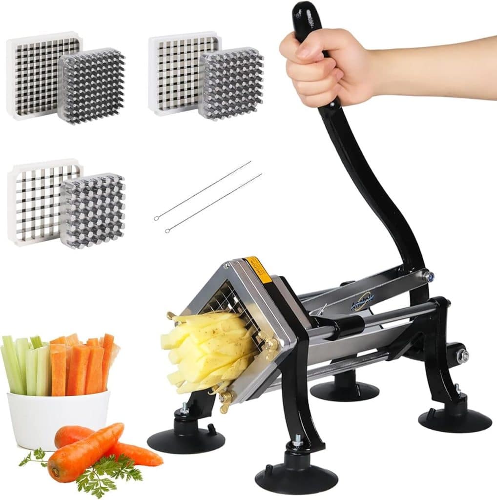 Test du coupe-frites Anatole professionnel avec lames inoxydables
