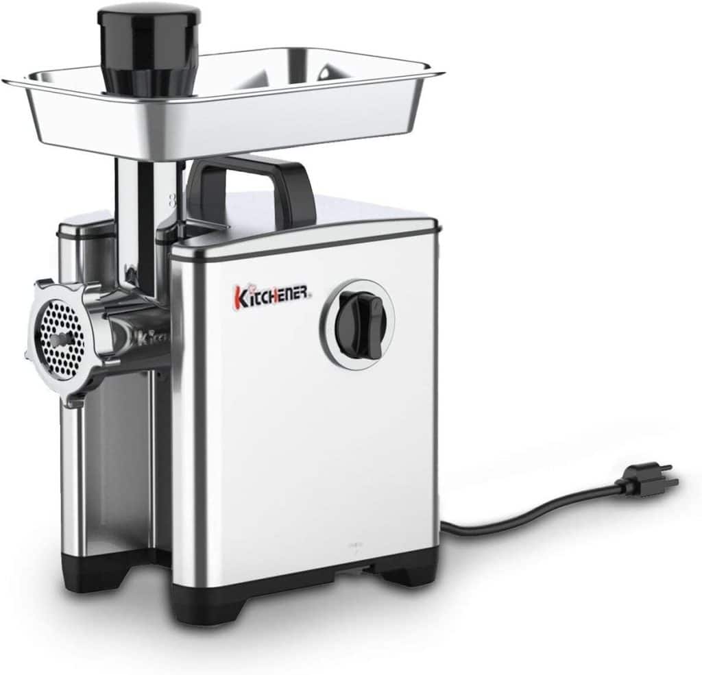 Test du hachoir à viande Kitchener 230V : performance professionnelle