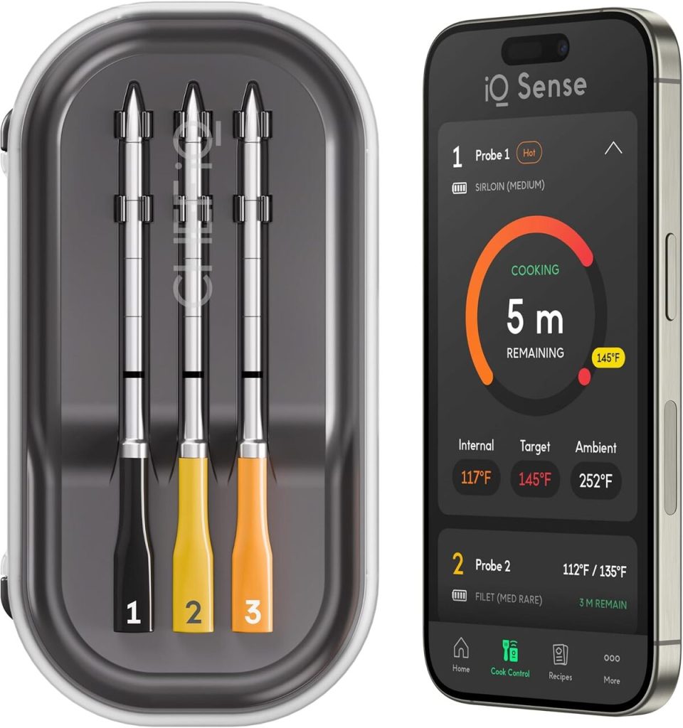 Test du thermomètre Chef iQ Sense : intelligent et sans fil
