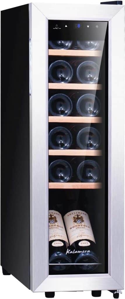 Test : kalamera KRC-35FCSS réfrigérateur à vin 12 bouteilles