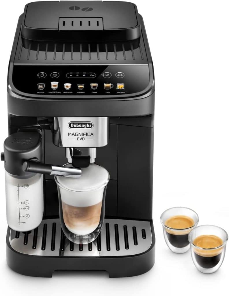 Test : machine à café De'Longhi Magnifica Evo ECAM292.81.B