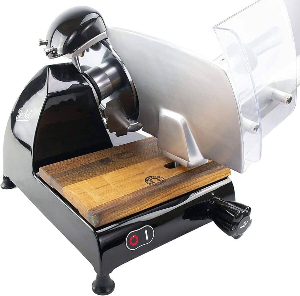 Test trancheuse Palatina Werkstatt Berkel Red Line 250 avec ponceuse intégrée