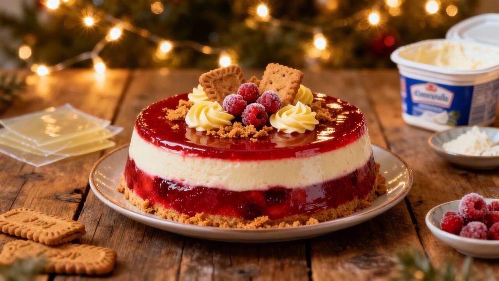 Bavarois de Noël aux Fruits Rouges : recette Festive et Gourmande