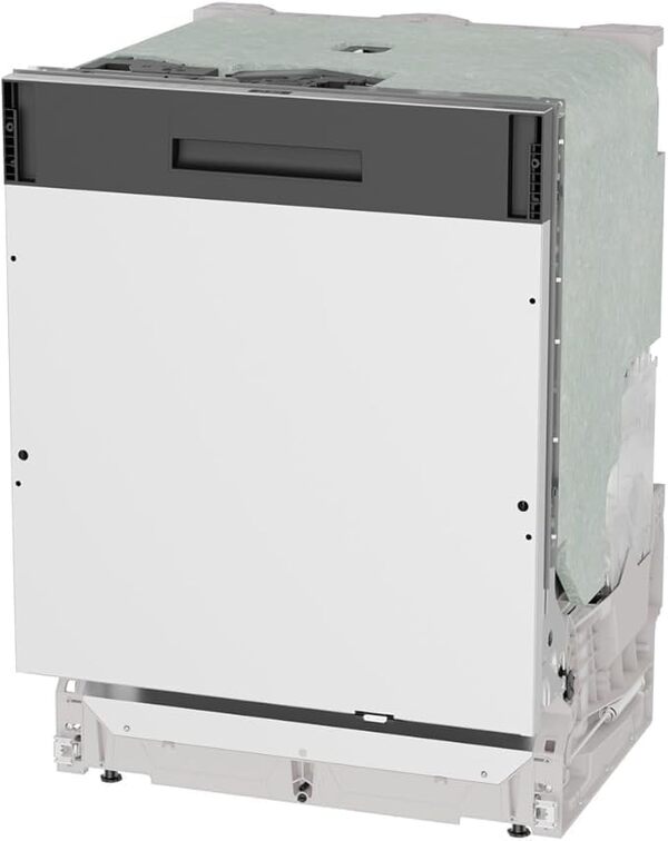 Hisense HV16A - Lave-vaisselle, 16 couverts, 3 paniers, 8 programmes, moteur inverter, départ différé, séchage total, Intensive Clean Zone, tactile [Classe d'efficacité énergétique A(Classe A-10%) [Classe énergétique D]