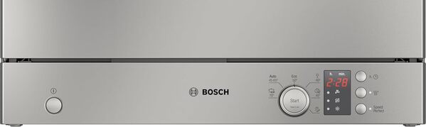 Bosch SKS2ITI00E, Série 2, Lave-vaisselle compact 55cm, Pose-libre, Argent [Classe énergétique E]