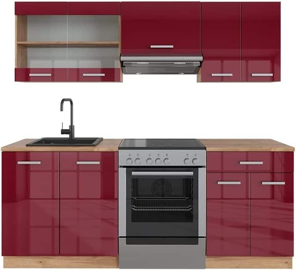 Test de la cuisine Vicco R-Line rouge vif