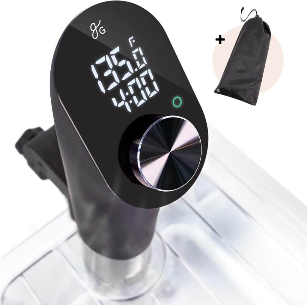 Test : machine sous vide Greater Goods 1100 W ultra silencieuse (noir onyx)