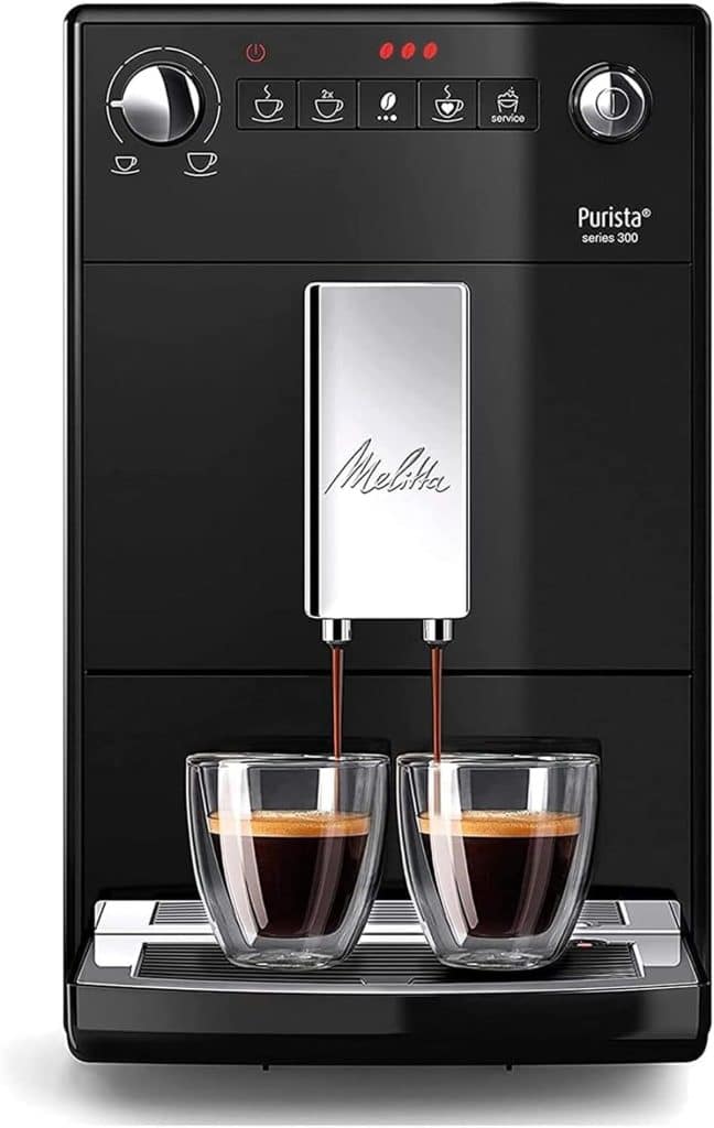 Test : melitta Purista F230-102, machine à café silencieuse avec broyeur
