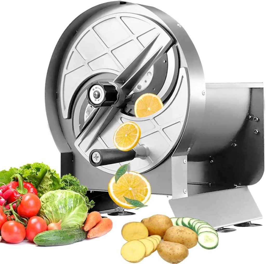 Test : trancheuse légumes Anatole en acier inoxydable, épaisseur réglable