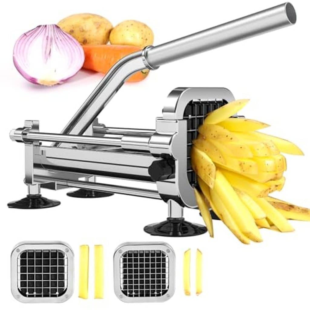 Test Befano : coupe-frites pro en inox pour légumes