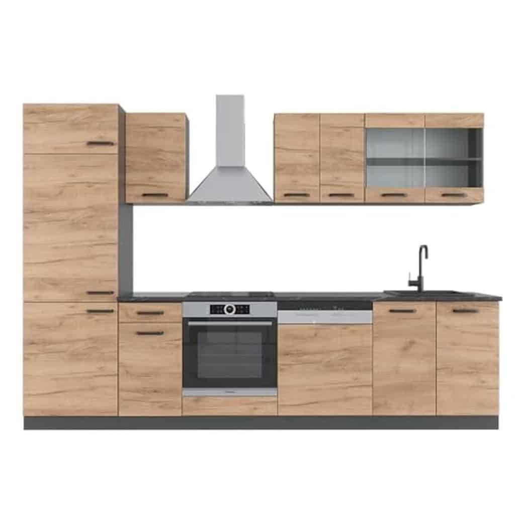 Test de la cuisine Vicco R-Line 300 cm sans plan de travail