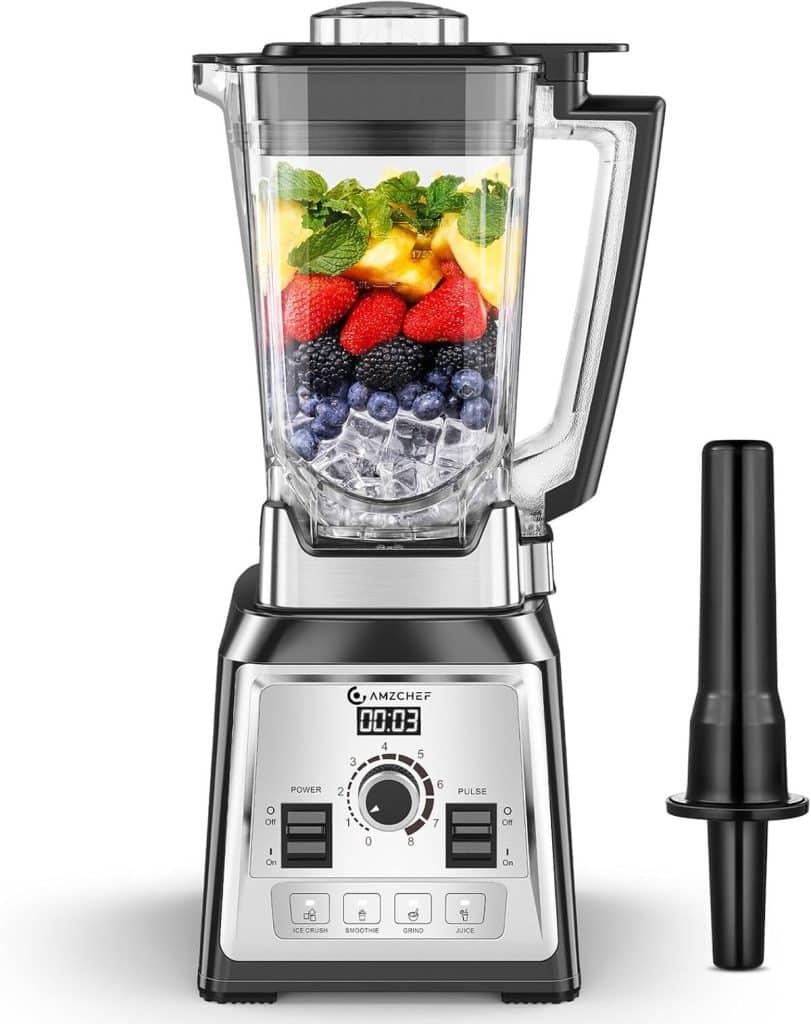 Test du blender AMZCHEF 2000W : puissance et polyvalence