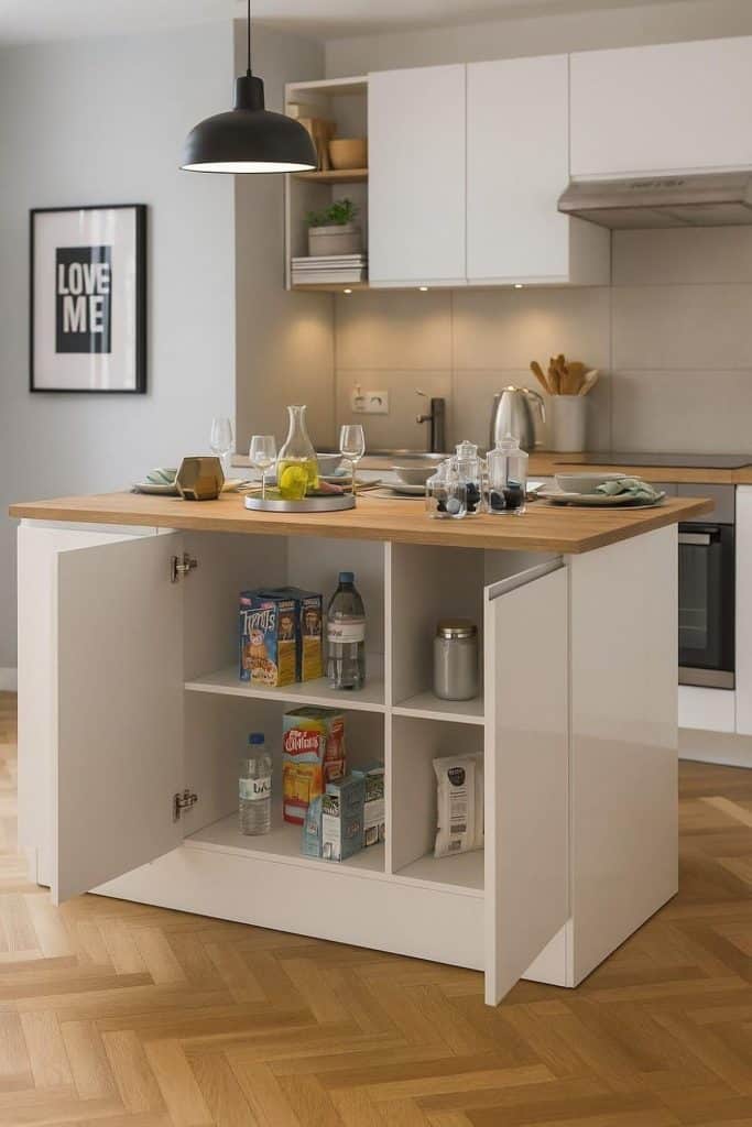 Test du meuble îlot de cuisine Patrizio Dmora : polyvalence et design italien