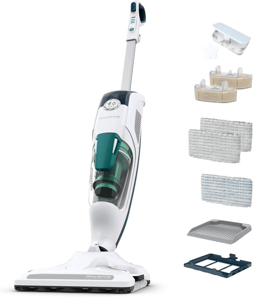 Test du nettoyeur vapeur Rowenta RY7757WH : aspire et lave en un seul geste