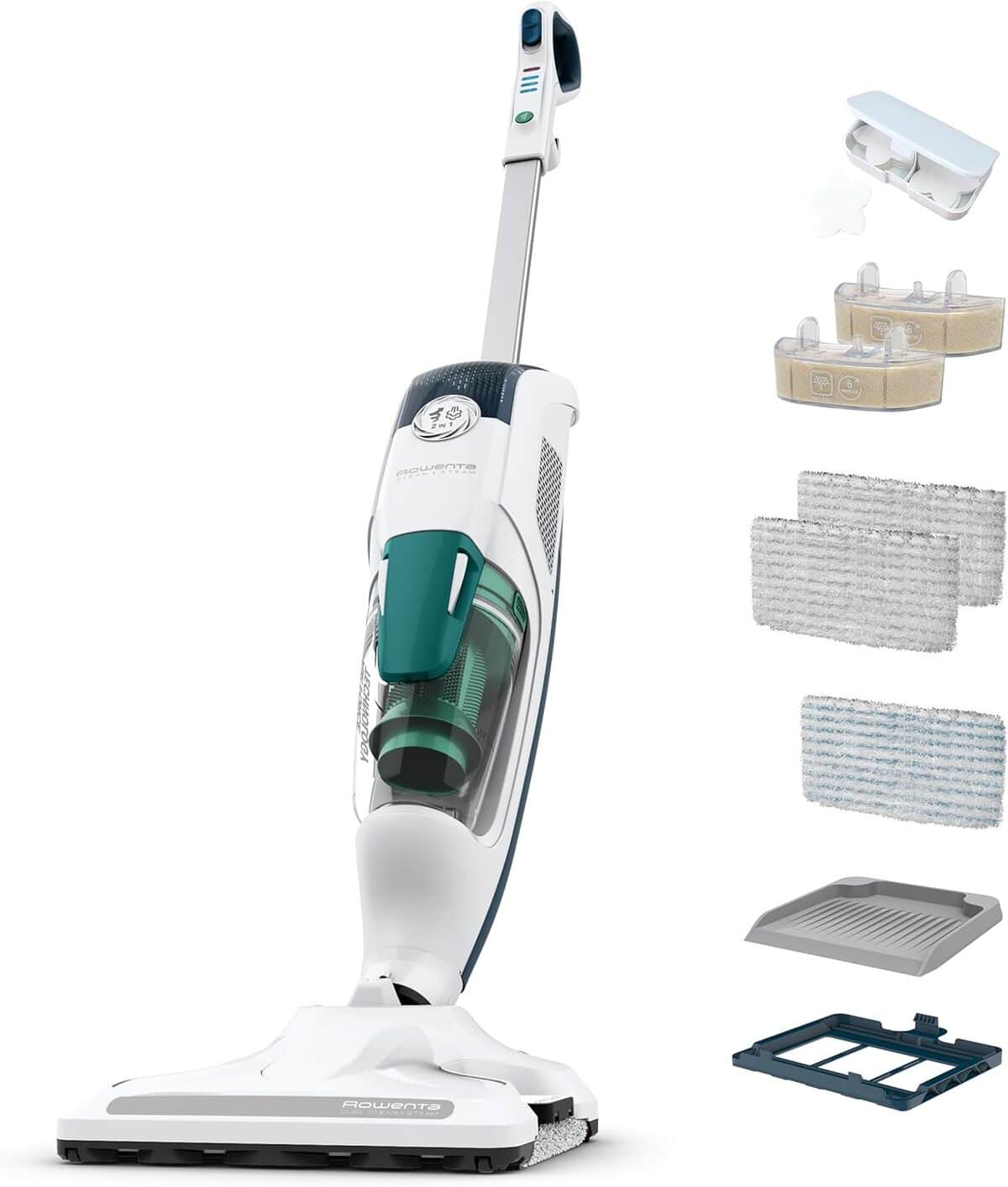 Test du nettoyeur vapeur Rowenta RY7757WH : aspire et lave en un seul geste