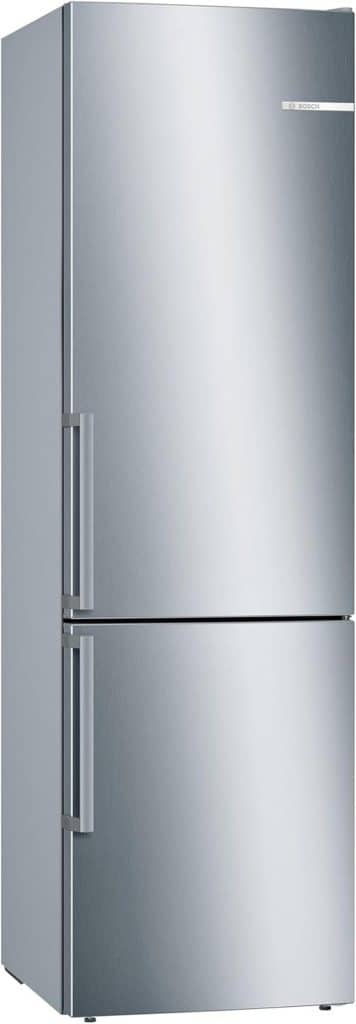 Test du réfrigérateur Bosch KGE398IBP : inox anti-trace et performance