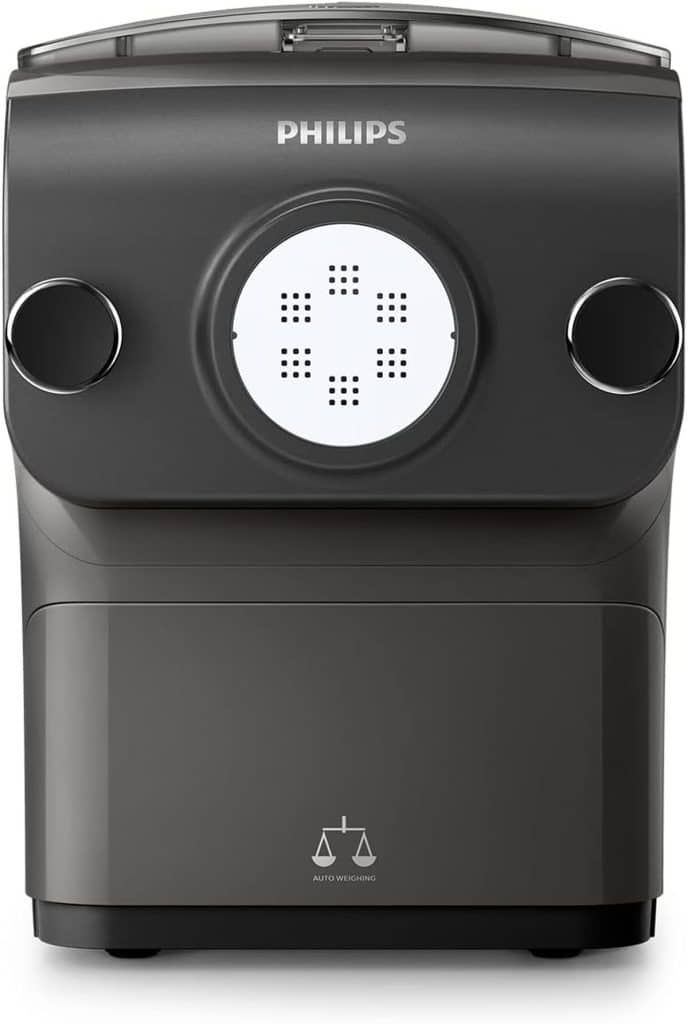 Test : machine à pâtes Philips HR2382/15, automatisation complète et 8 disques