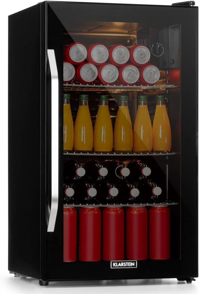 Test : mini frigo silencieux Klarstein 80L pour boissons
