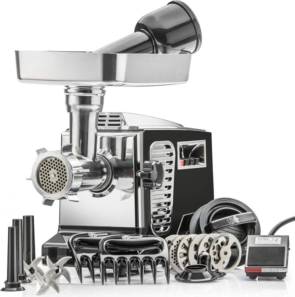 Test : mixeur hachoir 250W avec bol acier 2L et 4 lames