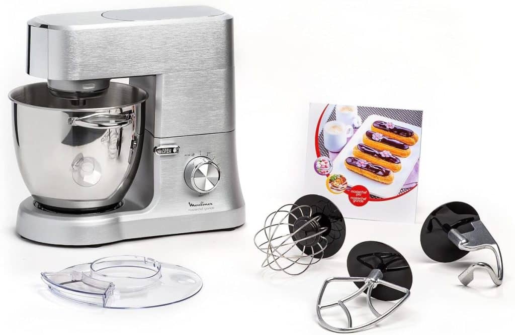 Test : robot pâtissier Moulinex Masterchef Grande QA810D01