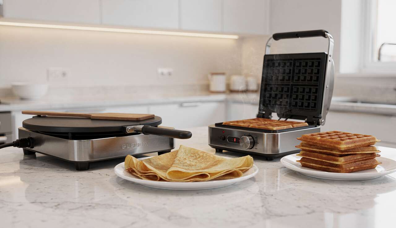 Crêpières et gaufriers : bien réussir ses crêpes et gaufres