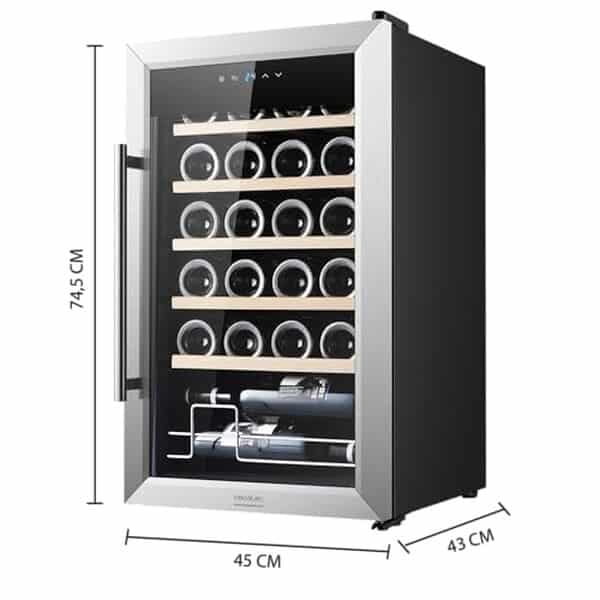 Découvrez notre analyse approfondie de la cave à vin Cecotec Bolero GrandSommelier 2450. Explorez ses caractéristiques, ses performances et trouvez l'appareil idéal pour conserver vos bouteilles dans des conditions optimales.