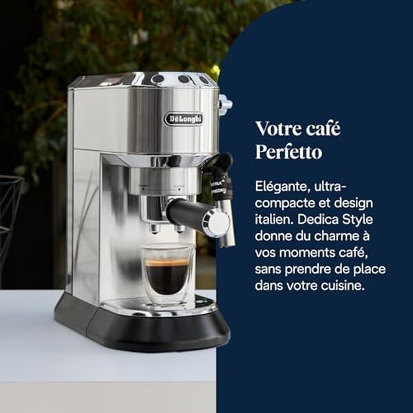 Découvrez notre analyse approfondie de la De'Longhi Dedica, une machine à expresso compacte et performante qui transforme votre expérience café à la maison.