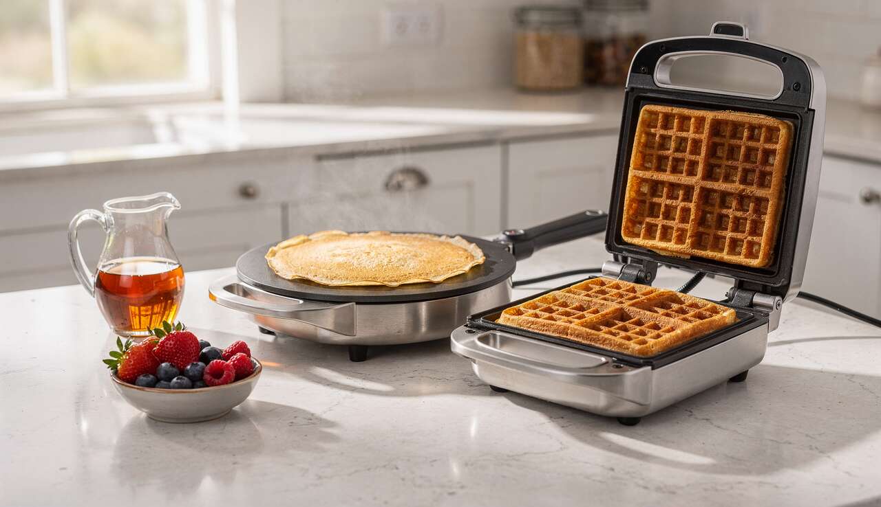 Comment choisir des crêpières et gaufriers