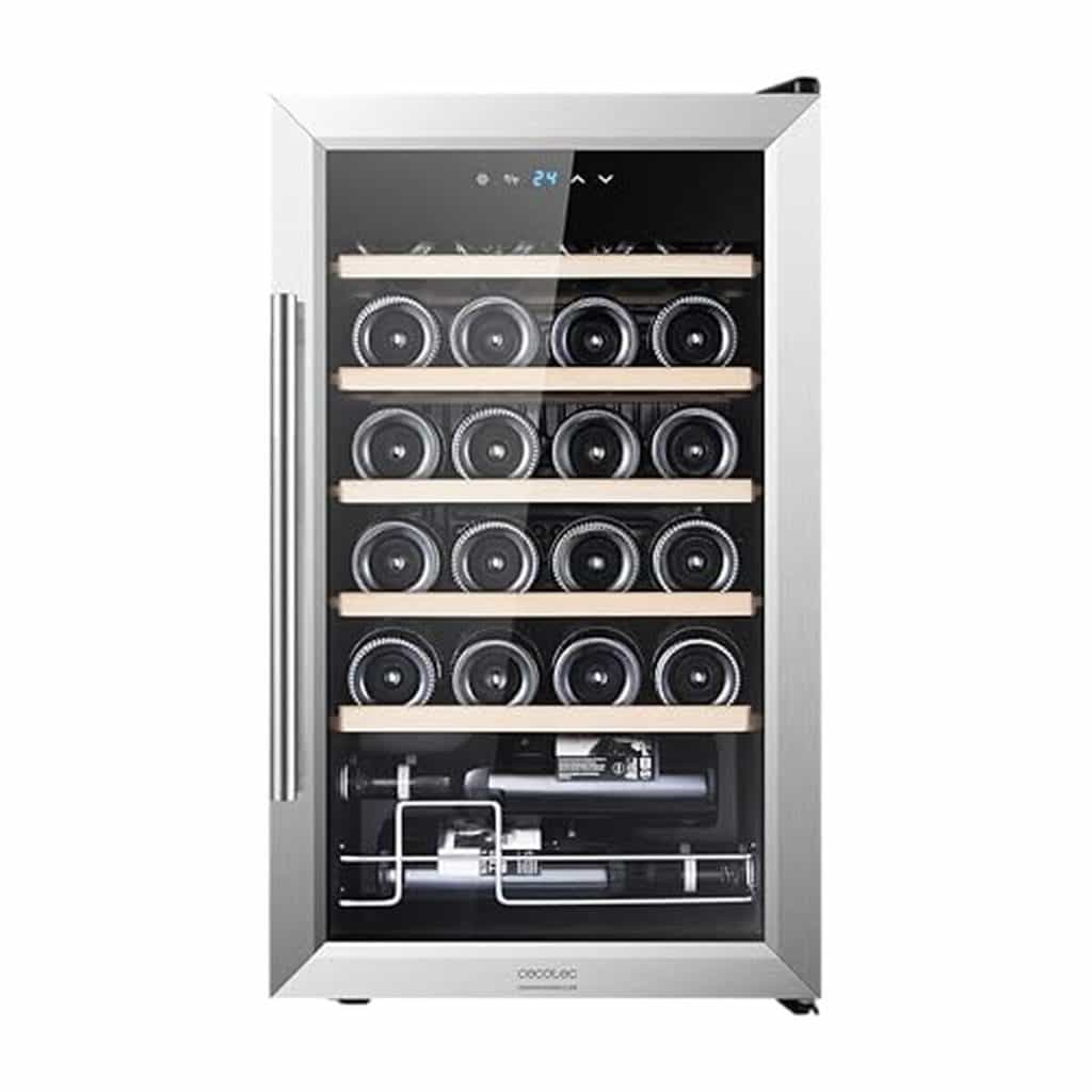 Test de la cave à vin Cecotec Bolero GrandSommelier 2450