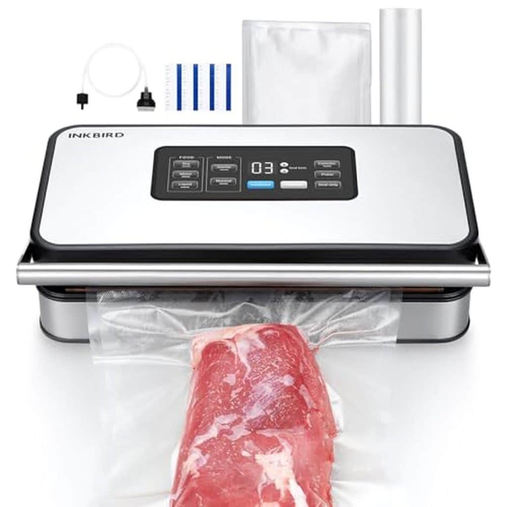 Test de la machine sous vide Inkbird : 160 watts, double pompe, 20L/min