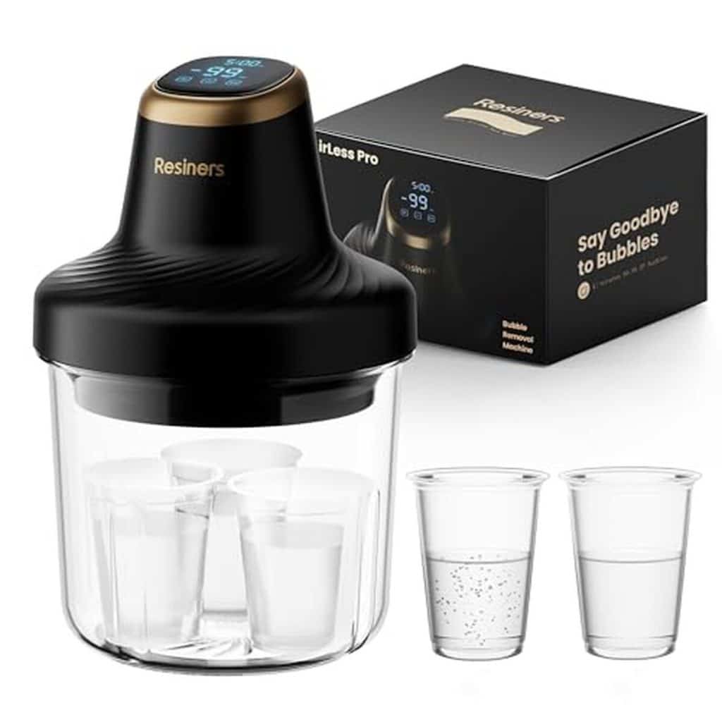 Test de la Resiners Airless Pro : élimination rapide des bulles de résine
