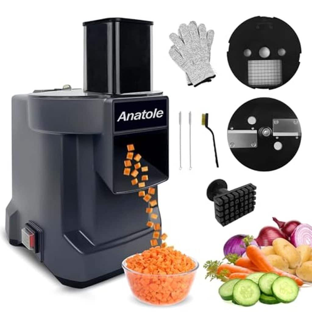 Test du coupe-légumes électrique Anatole 100W : performance au rendez-vous