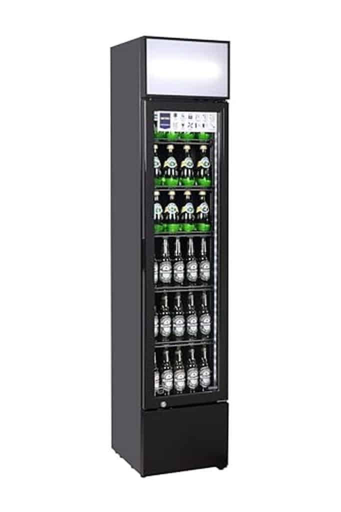 Test : vitrine à boissons METRO Slim GSC2133B, 133 L, 200 W