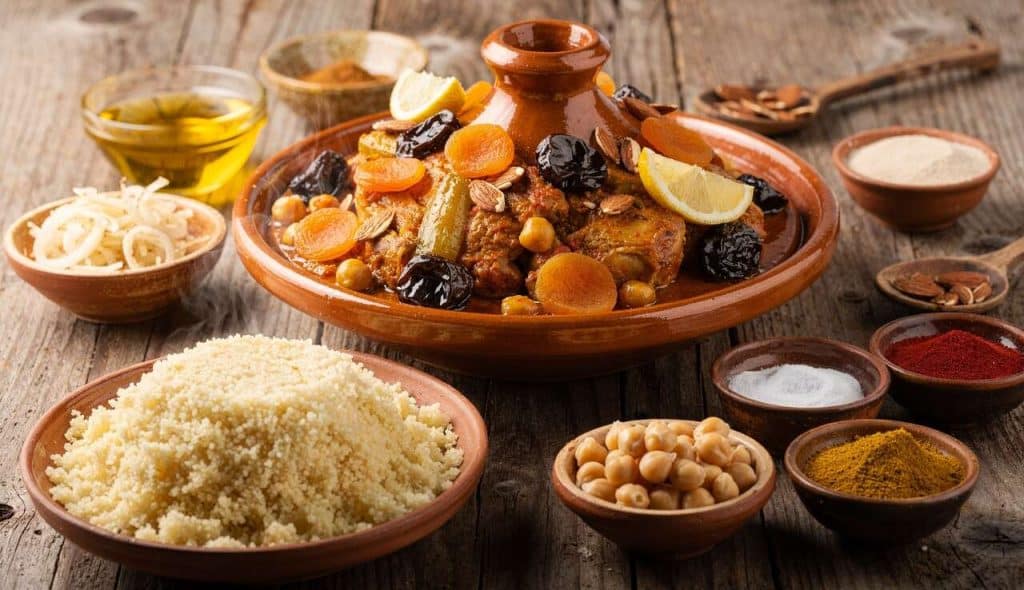 Recette Tajine Caprice du Sultan : délices orientaux