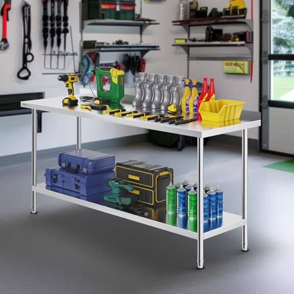 Découvrez notre analyse complète de la table vevor en acier inoxydable de 182, 9 cm avec hauteur réglable. Évaluez sa durabilité, son design et son adaptabilité pour un usage optimal dans vos espaces professionnels ou domestiques.