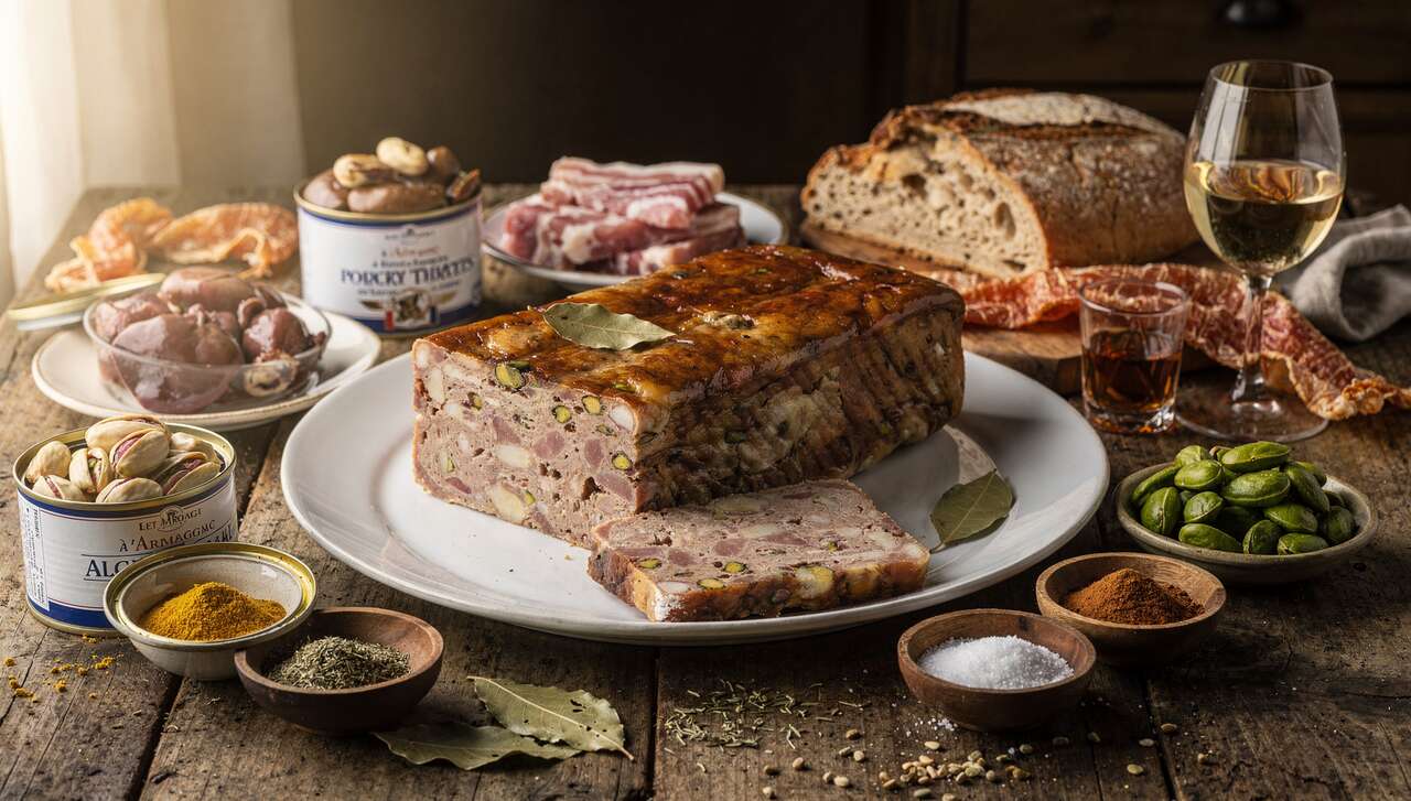 Terrine de lapin à l'Armagnac : recette savoureuse