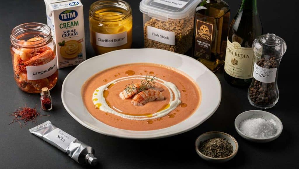 Velouté de langoustines et crème de fenouil : recette raffinée