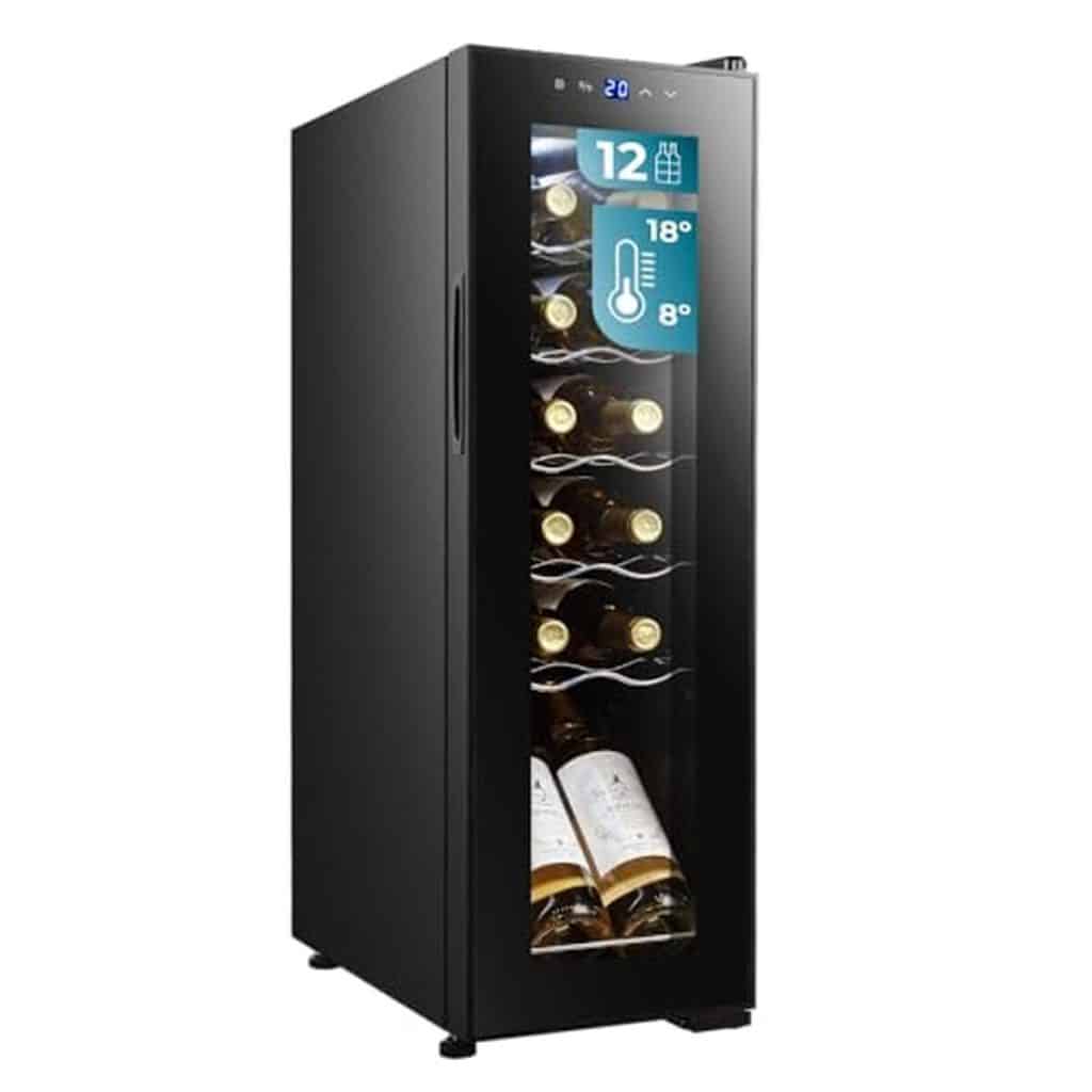 Test de la cave à vin Cecotec Bolero GrandSommelier 1250