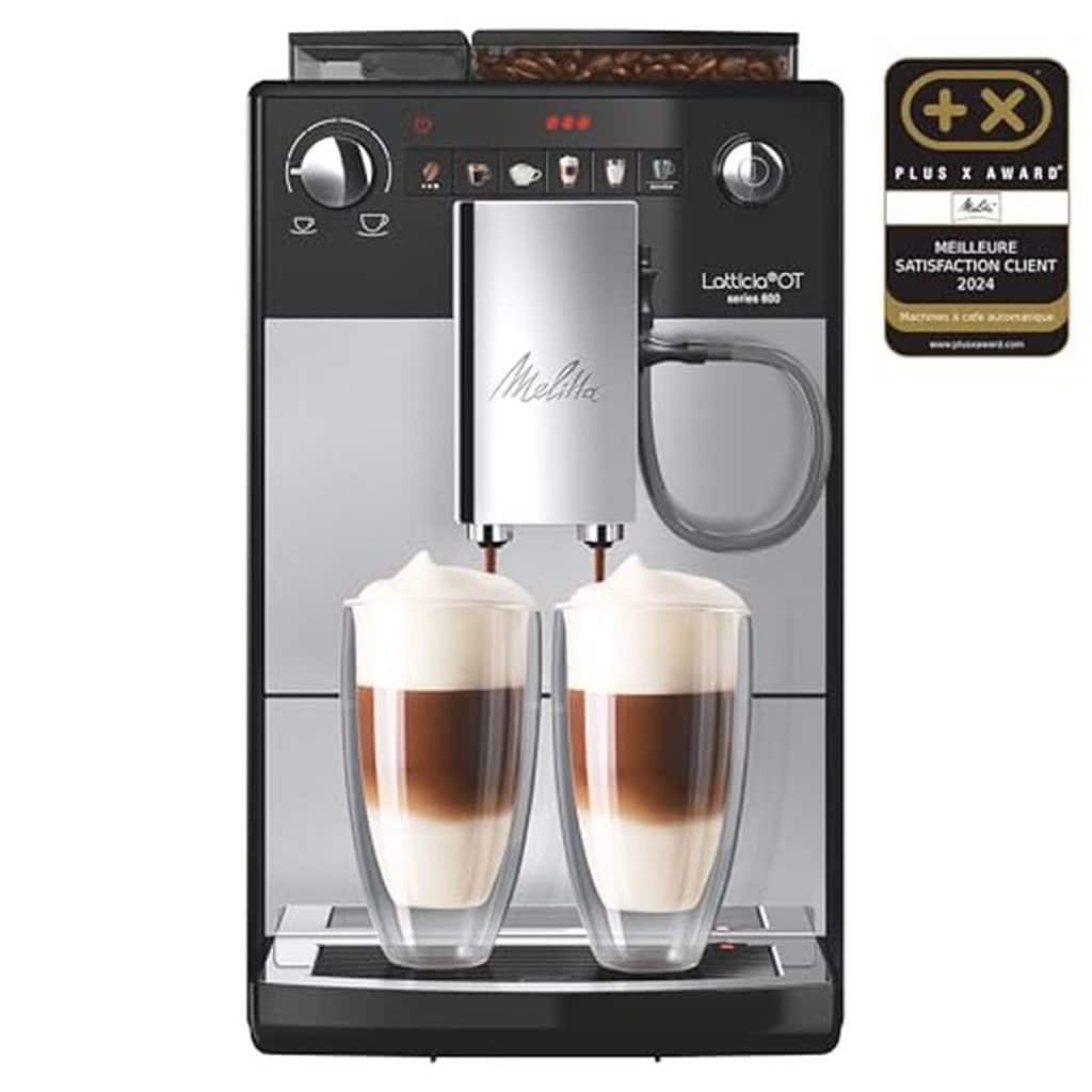 Test de la Melitta Latticia One Touch : machine à café à grains 1450W