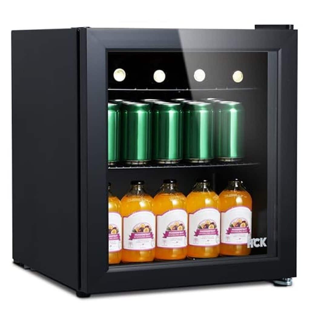 Test du mini frigo HCK : performance silencieuse et design élégant
