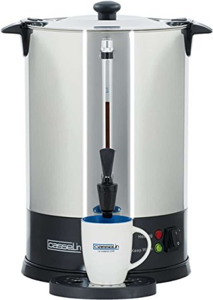 Test du percolateur Casselin CPC100S : 100 tasses en inox
