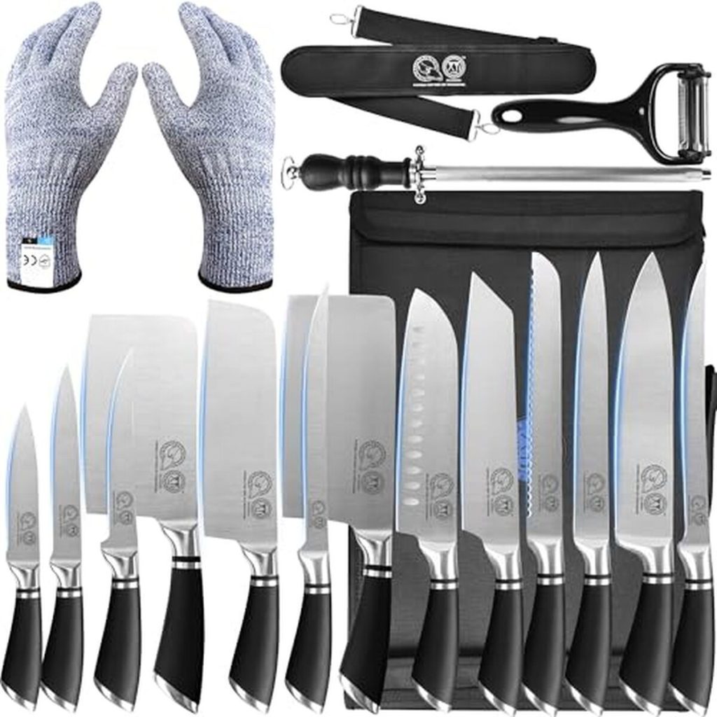 Test du set de couteaux de chef XYJ : efficacité professionnelle en cuisine