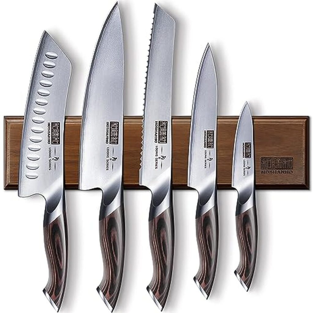 Test du set HOSHANHO : couteaux de cuisine en acier inoxydable