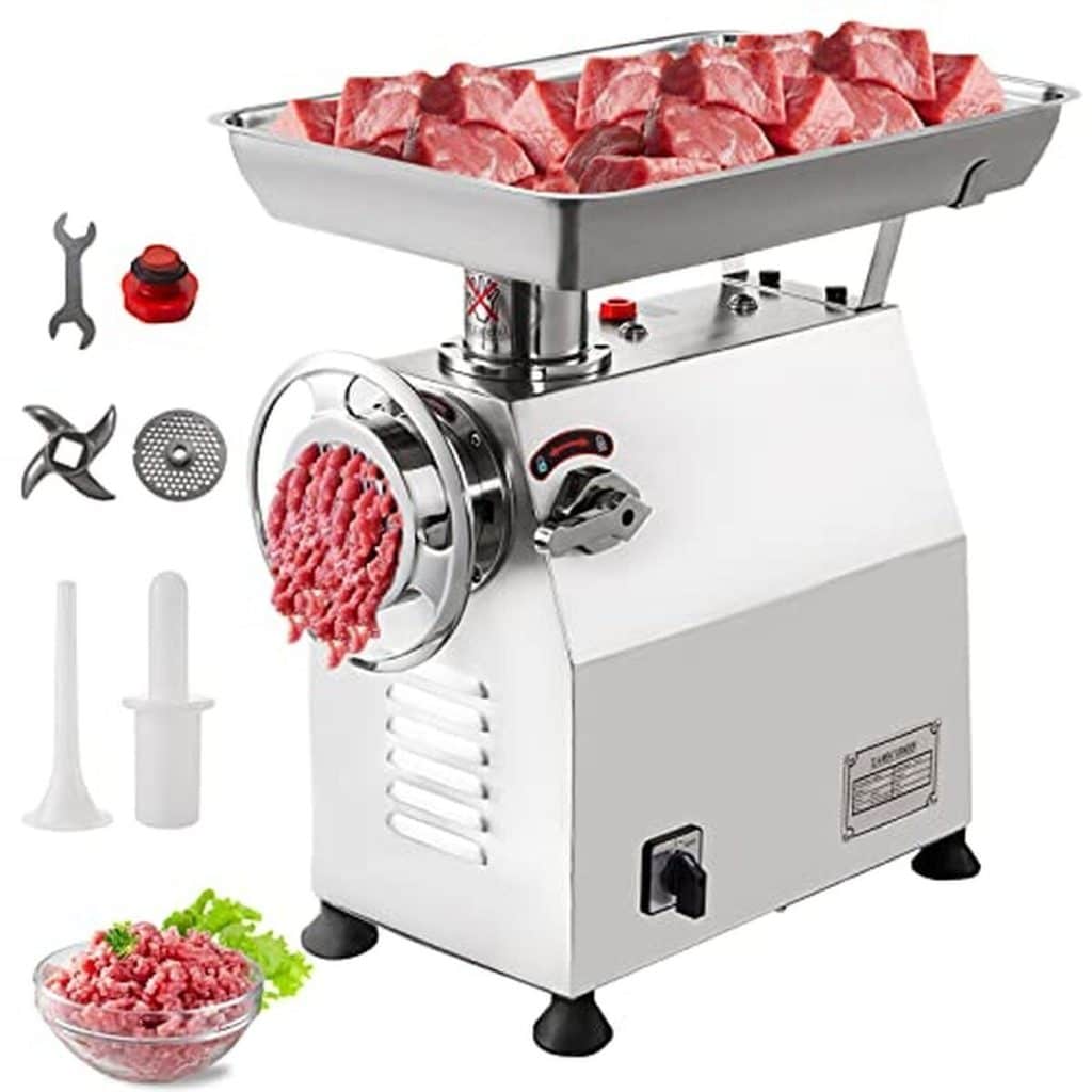 Test : hachoir électrique Happybuy 350kg/h, l'inox commercial idéal
