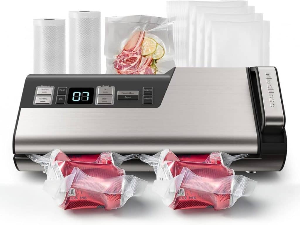 Test : machine sous vide Mesliese 95 kPa, compacte et performante
