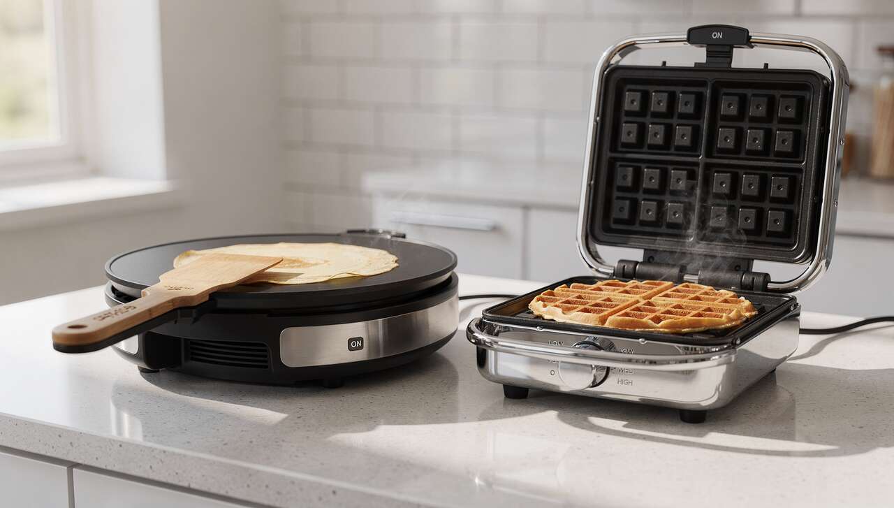 Crêpières et gaufriers : guide d'entretien pour des délices sans accrocs