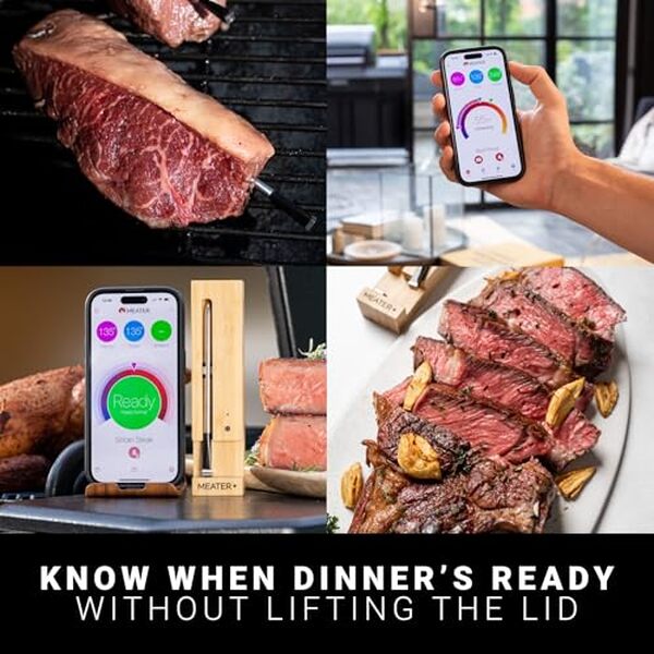 Améliorez votre cuisine avec le Meater Pro / 2 Plus : découvrez un thermomètre à viande intelligent pour une précision et connectivité optimales lors de vos barbecues