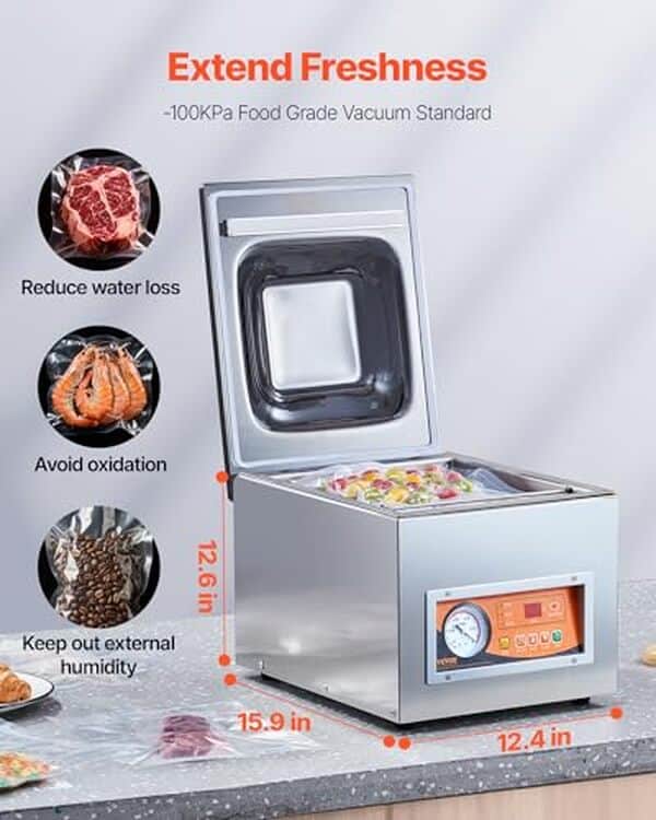 Découvrez notre test complet de la machine à emballer sous vide VEVOR 260 W. Performances, prix et verdict sur ce modèle compact pour la conservation alimentaire.